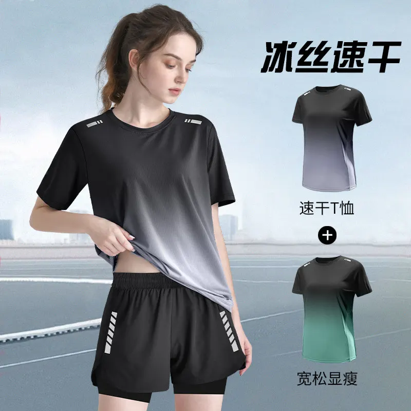 Crossfit Yoga - Women's Quick-Dry Short Sleeve Sports T-Shirt,
