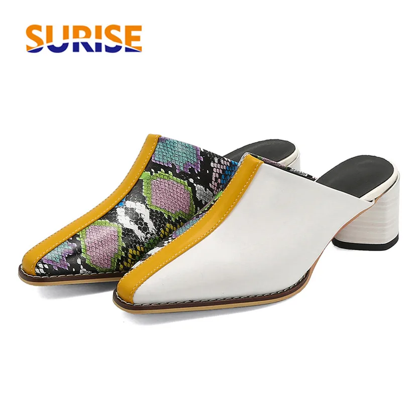 Crossfit Lady - Mixed Color Women Slippers White Black