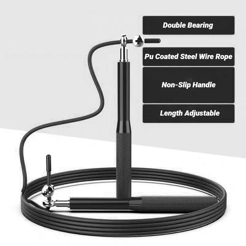 Adjustable Aluminum Handle Wir - Jump Rope Speed Bearing recensie en prijs