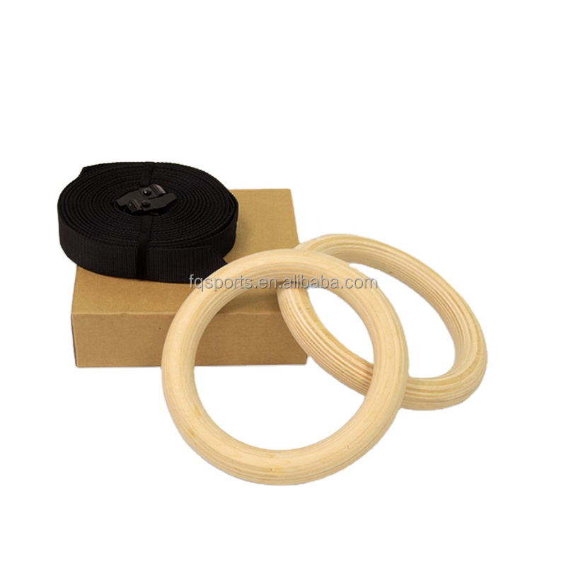 Outdoor Fitness Equipment Gym  - Gymnastic Ring Wood recensie en prijs