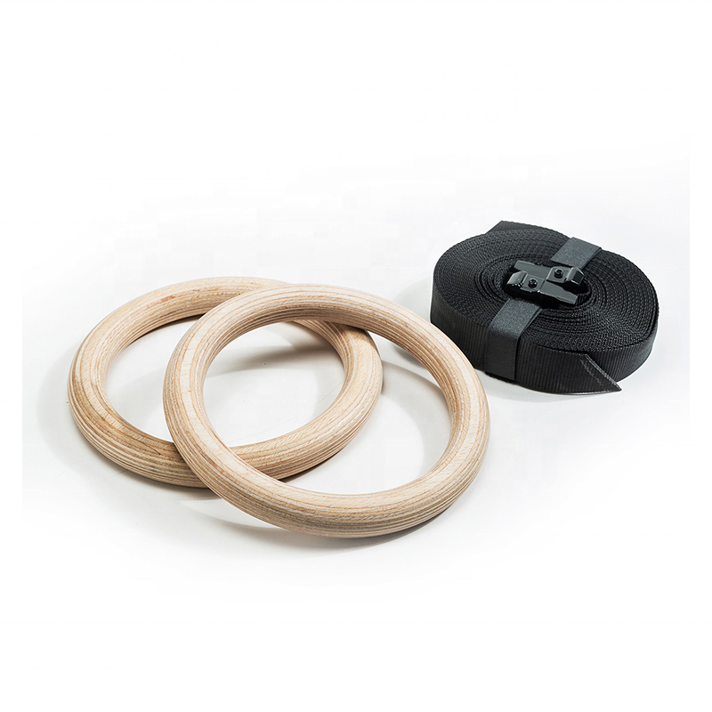Outdoor Fitness Equipment Gym  - Gymnastic Ring Wood recensie en prijs