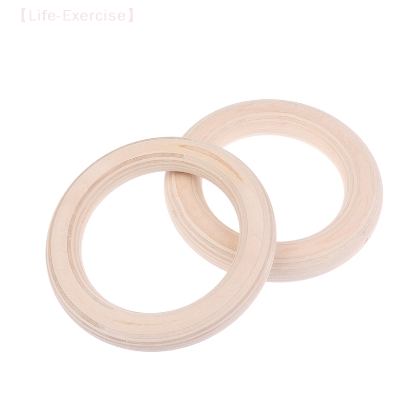 2Pcs/Pairs Wooden Ring Portabl - Gymnastic Ring Wood recensie en prijs