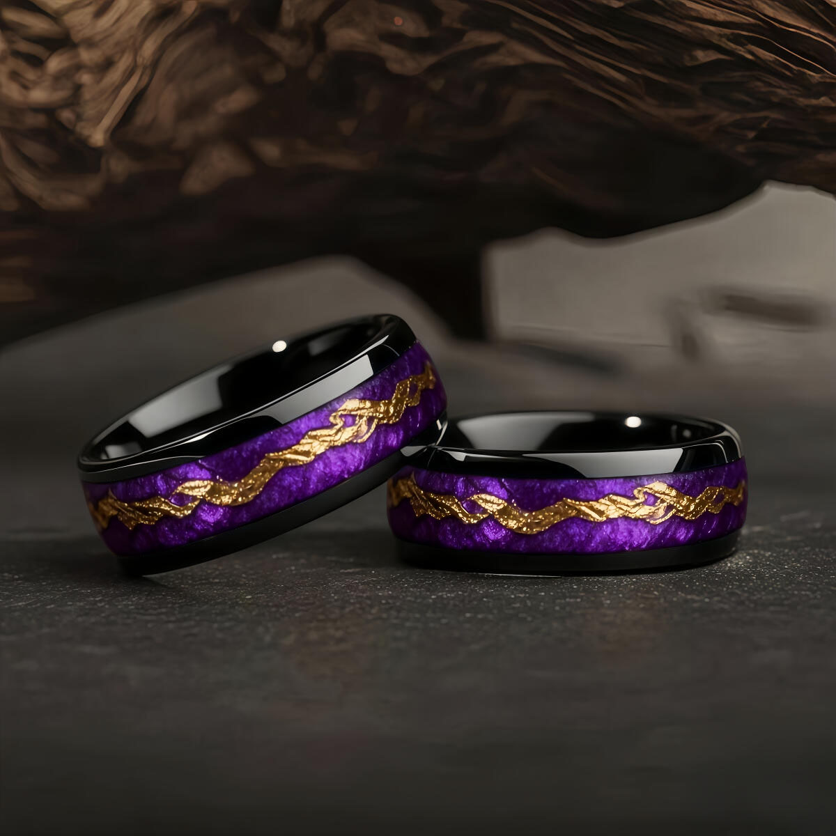 Fashion Black Men Stainless St - Gymnastic Ring Wood recensie en prijs