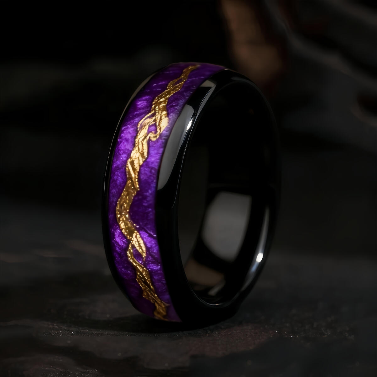 Fashion Black Men Stainless St - Gymnastic Ring Wood recensie en prijs