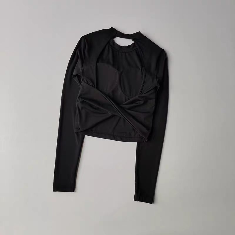 Women Long Sleeve Knotted Yoga - Crossfit Yoga recensie en prijs