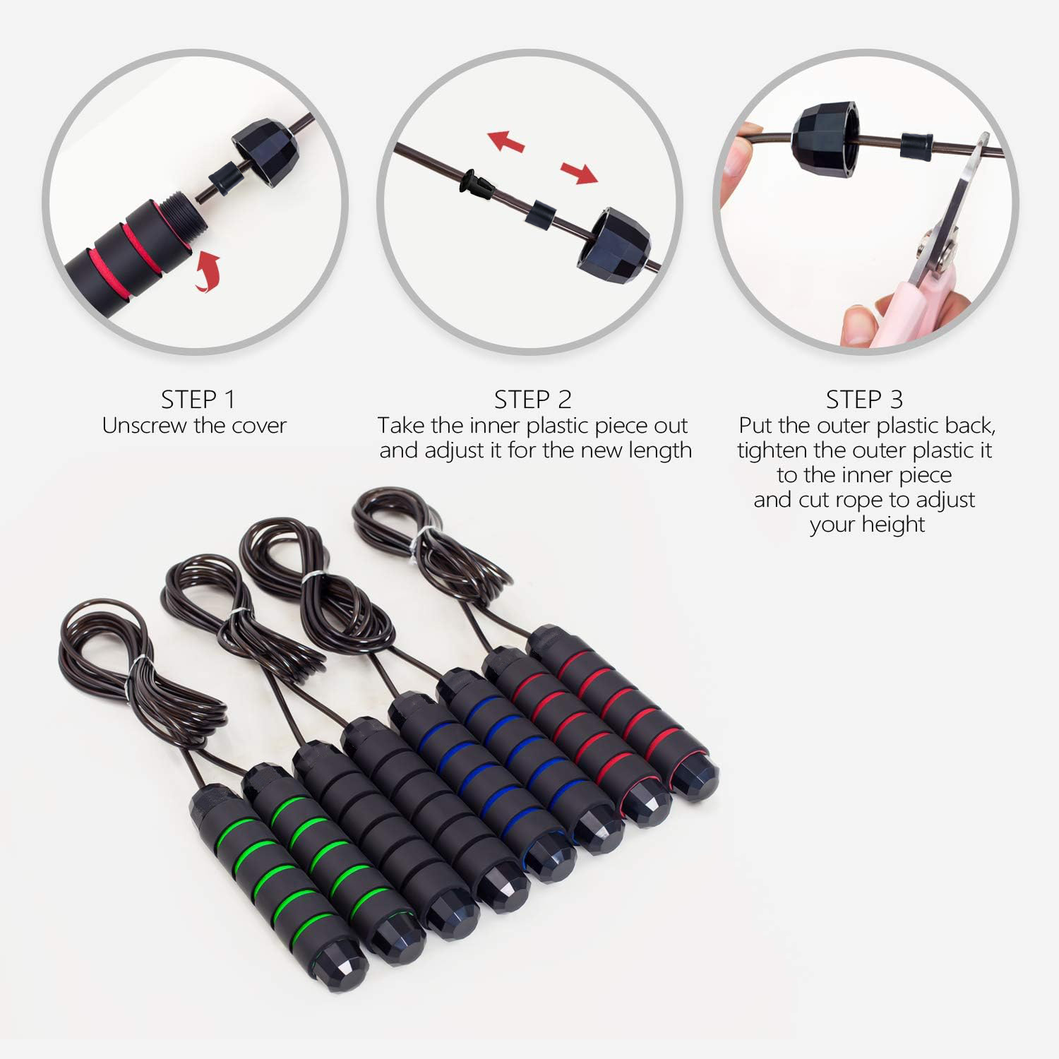 Jump Rope for Fitness,Speed Ju - Jump Rope Speed Bearing recensie en prijs