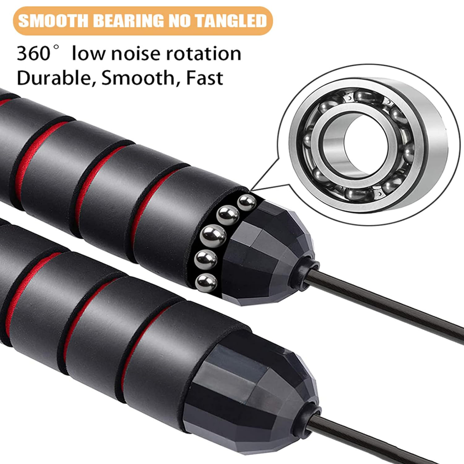 Jump Rope for Fitness,Speed Ju - Jump Rope Speed Bearing recensie en prijs