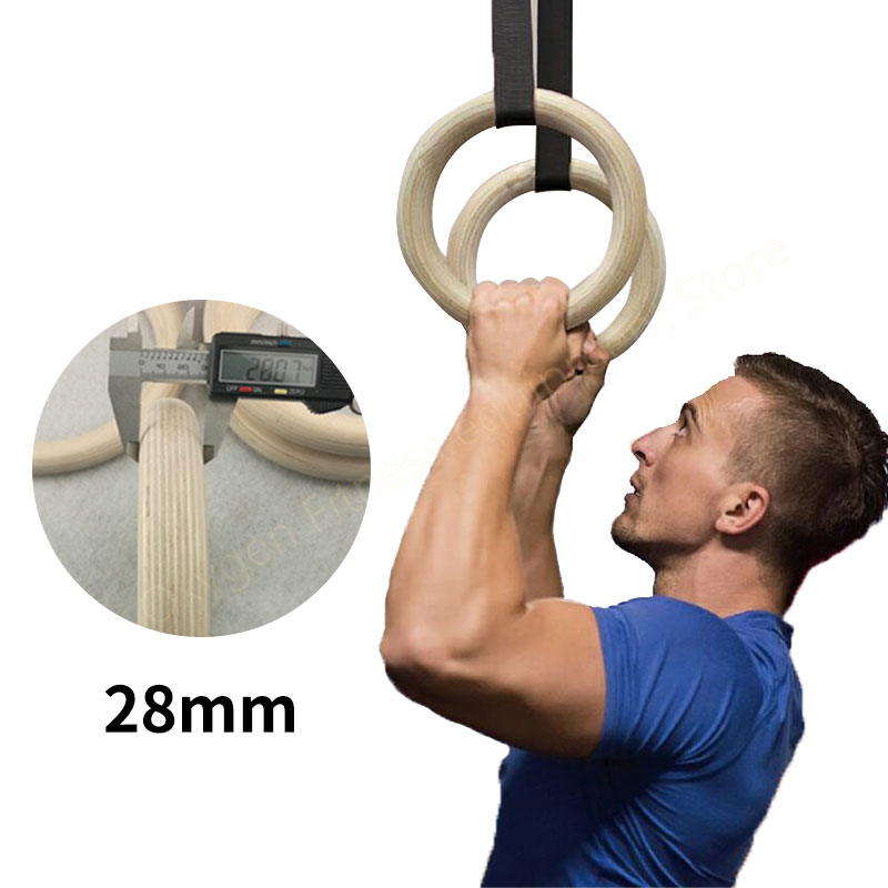 28mm Birch Gymnastics Rings Wi - Gymnastic Ring Wood recensie en prijs