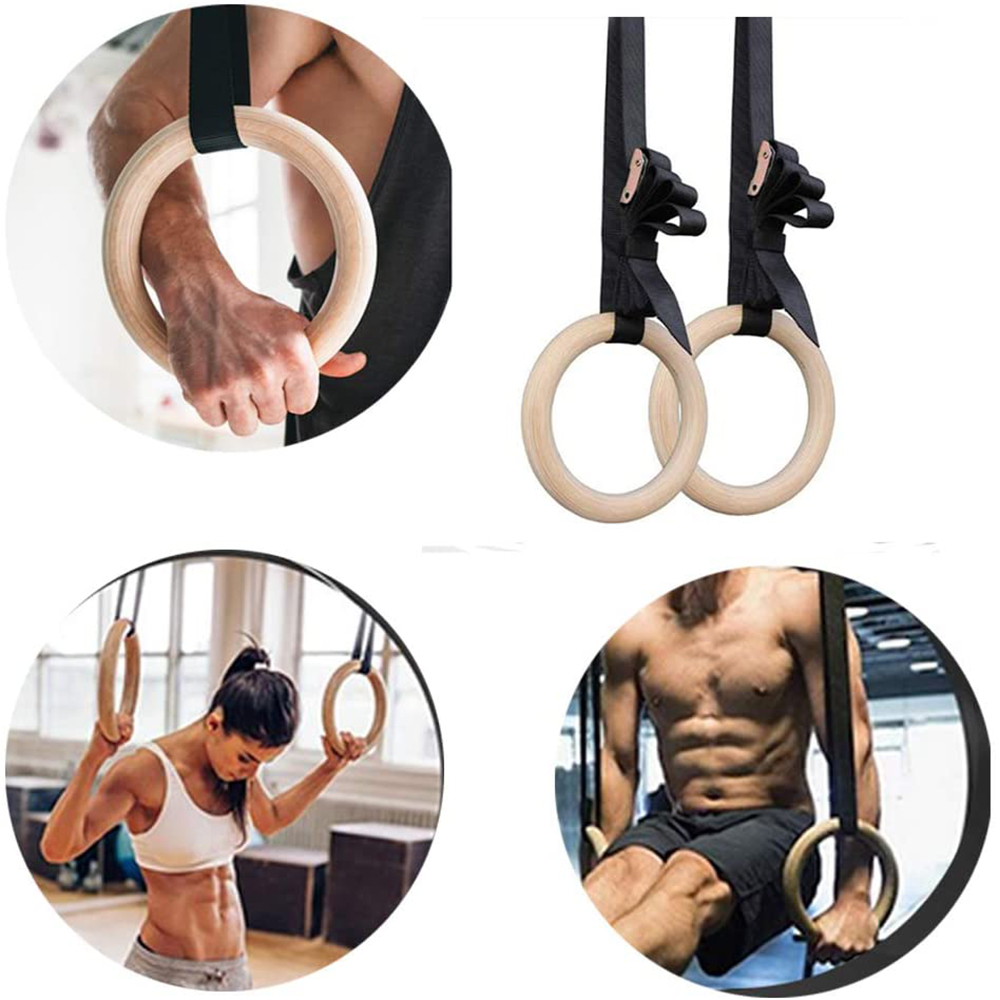28/32MM Fitness Wooden Gymnast - Gymnastic Ring Wood recensie en prijs