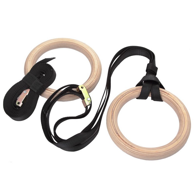 Fitness Gymnastic Rings with A - Gymnastic Ring Wood recensie en prijs