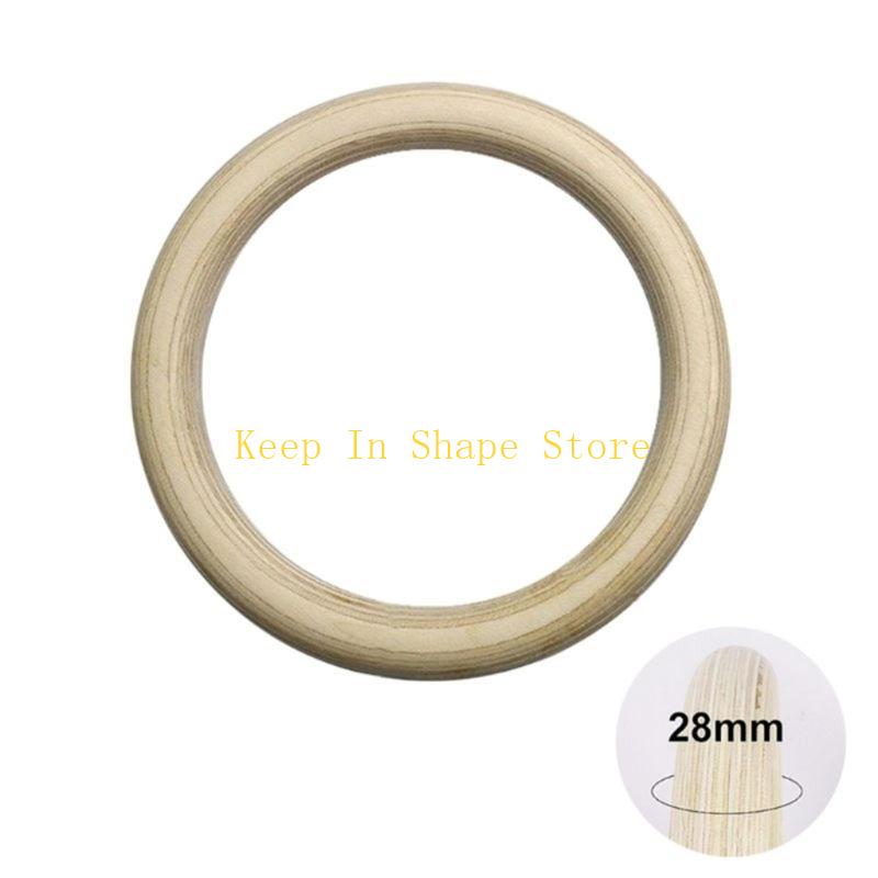 U1JC 1Pc Gym Rings, Gymnastic  - Gymnastic Ring Wood recensie en prijs