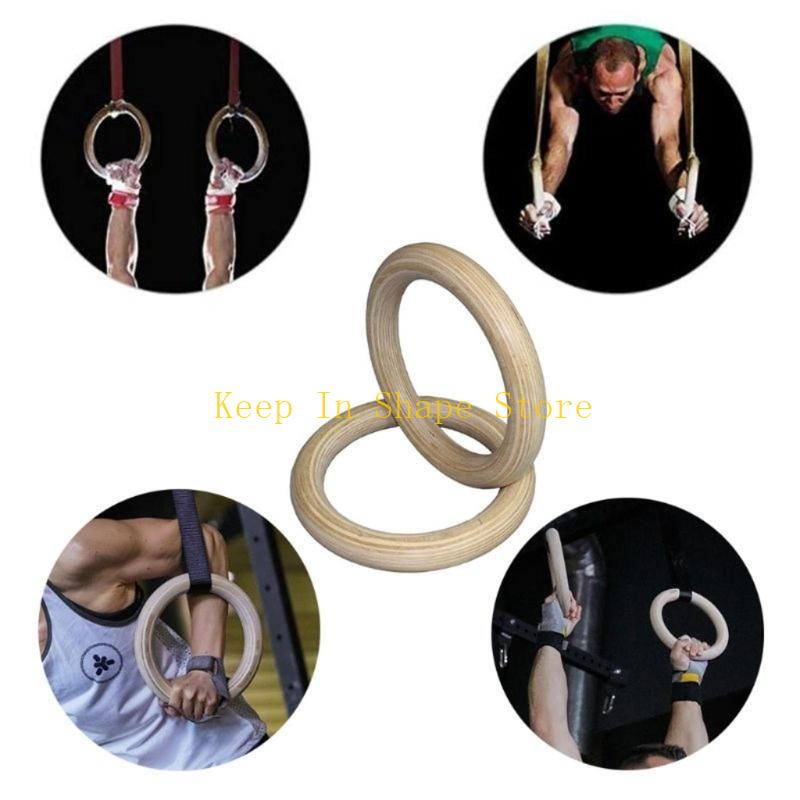 U1JC 1Pc Gym Rings, Gymnastic  - Gymnastic Ring Wood recensie en prijs