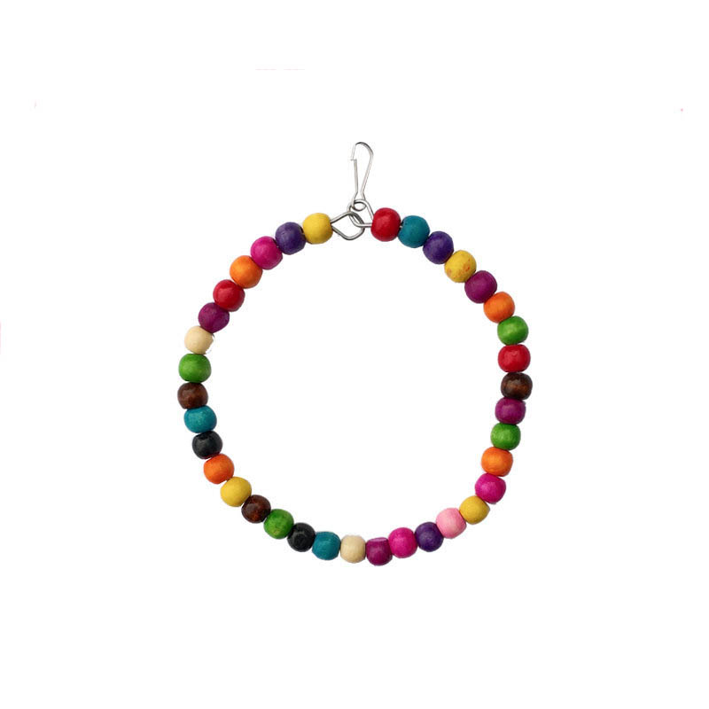 Wooden Bird Toys Small Parrot  - Gymnastic Ring Wood recensie en prijs