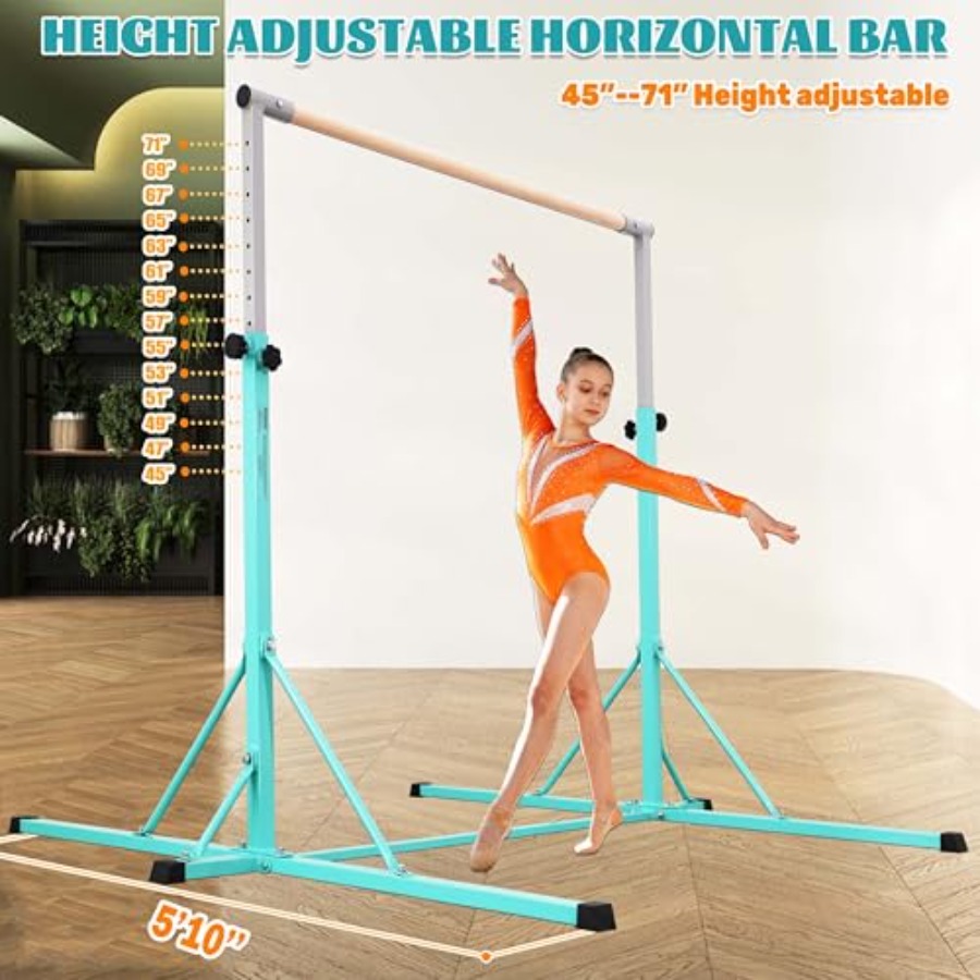 Gymnastics Bar for home gym tr - Gymnastic Ring Wood recensie en prijs