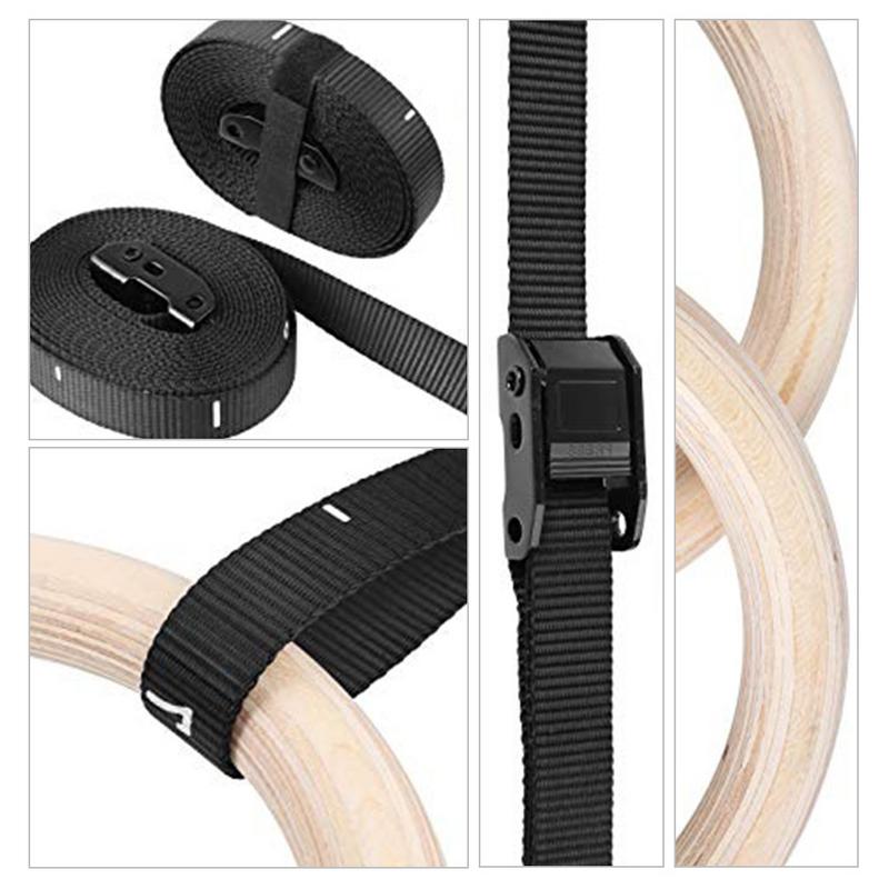 1 Piece Birch Wood Gymnastic R - Gymnastic Ring Wood recensie en prijs