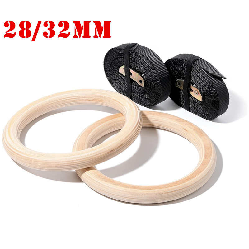 28/32MM Wood Gymnastic Rings N - Gymnastic Ring Wood recensie en prijs