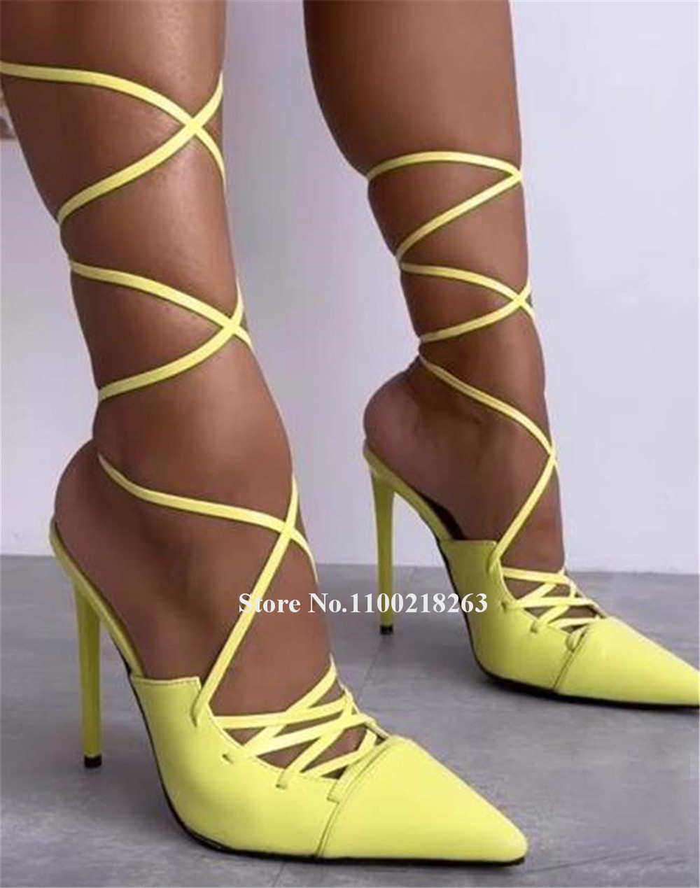 Lace-up Thin Heel Sandals Newe - Crossfit Outfit recensie en prijs