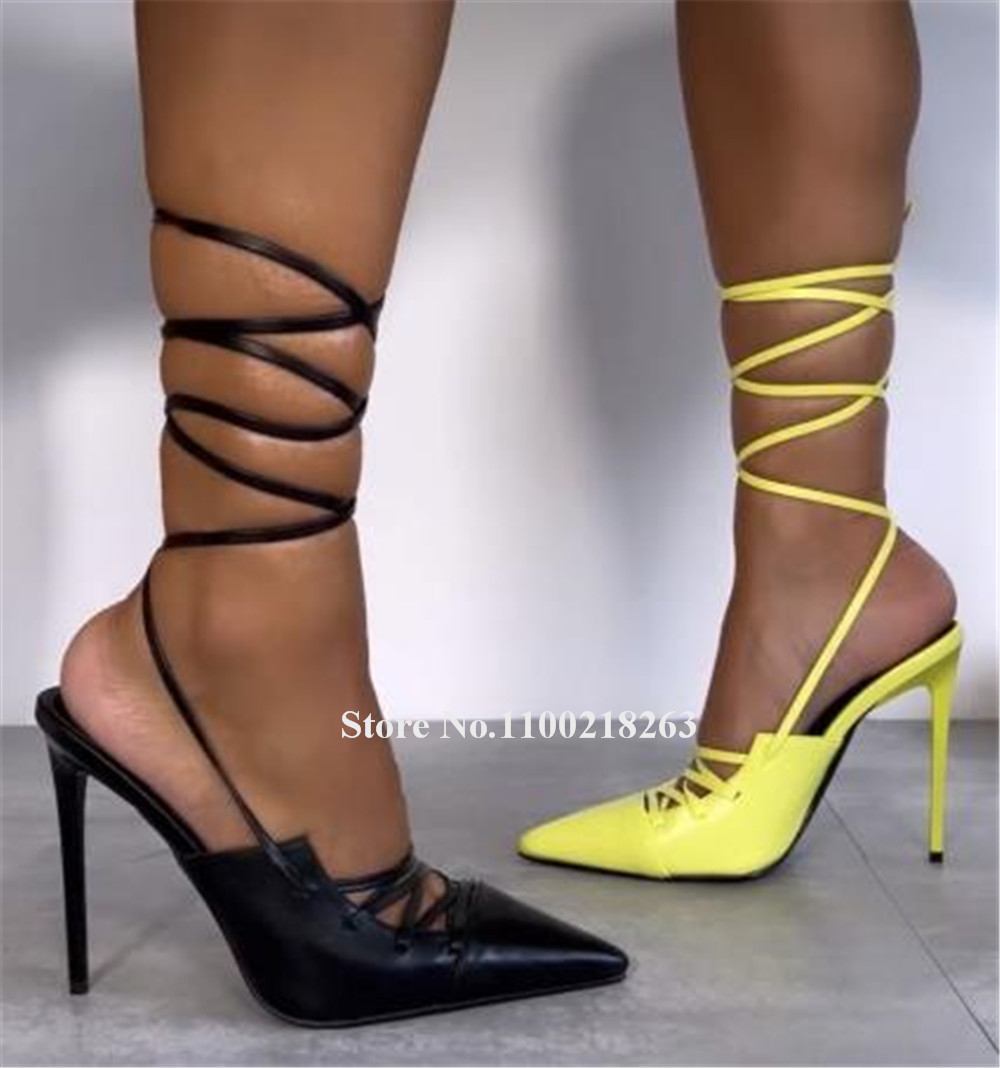 Lace-up Thin Heel Sandals Newe - Crossfit Outfit recensie en prijs