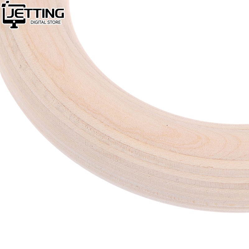 2Pcs/Pairs Wooden Ring Portabl - Gymnastic Ring Wood recensie en prijs