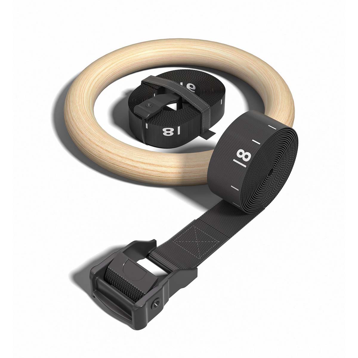 Adjustable Wood Gymnastics Rin - Gymnastic Ring Wood recensie en prijs